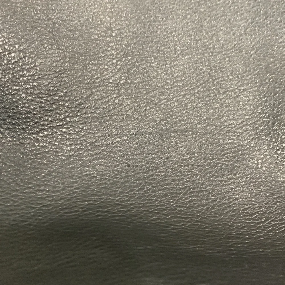 Mario Hernandez black leather tote with metal H appliqués. Pre loved - Picture 14 of 14